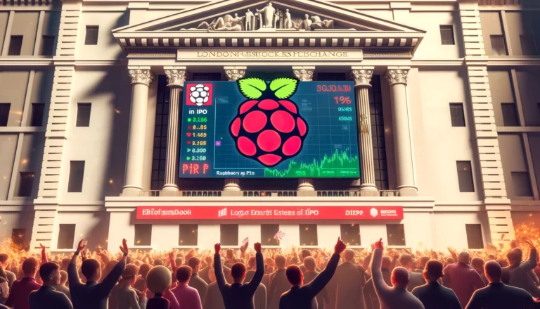 Raspberry Pi goes public with 35% gain on opening