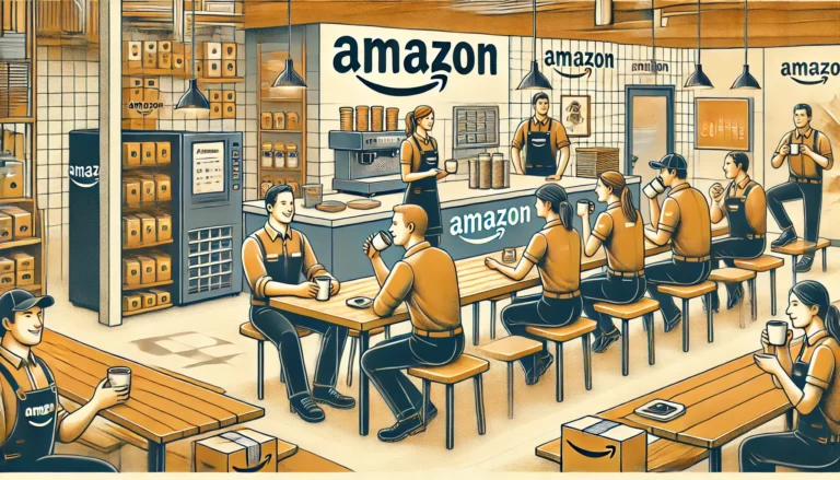 Amazon cracks down on workers tapping in in for coffee