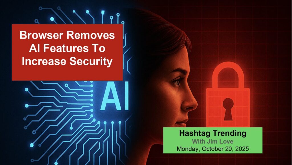 TOR removes AI from their browser for greater security