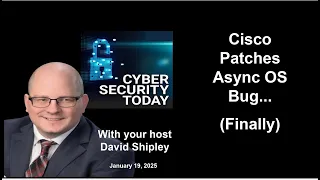 Cisco Patches Async OS Bug (Finally)